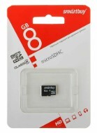 Карта памяти micro SD 8Gb SmartBuy class 4 без адаптера