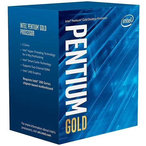 Процессор Intel Pentium Gold G5400 BOX (1151v2/3.7GHz/Intel UHD Graphics 610) (BX80684G5400 S R3X9)