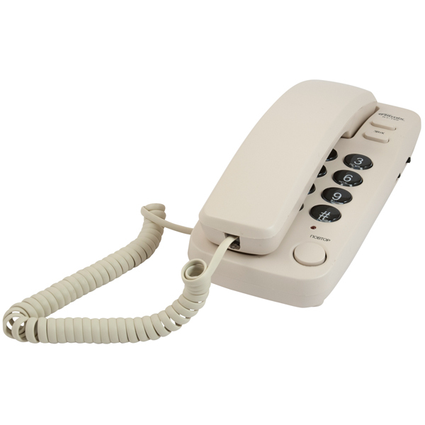 Телефон Ritmix RT-100 Слоновая кость