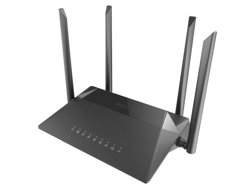 Wi-Fi роутер D-Link черный (DIR-842/RU/R4A)
