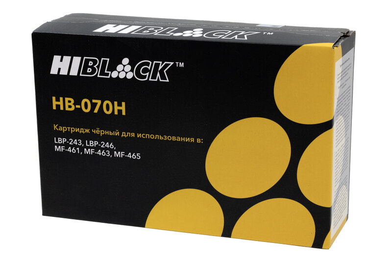 Картридж Hi-Black (HB-070H) для Canon LBP243/246/MF MF461/463/465, 10,2K