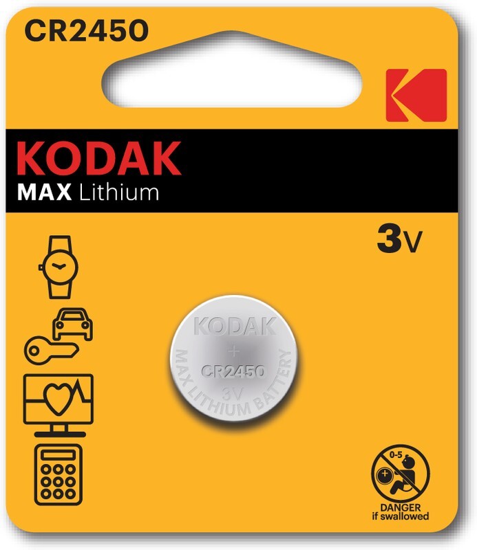 Батарейка Kodak Max CR2450 BL1