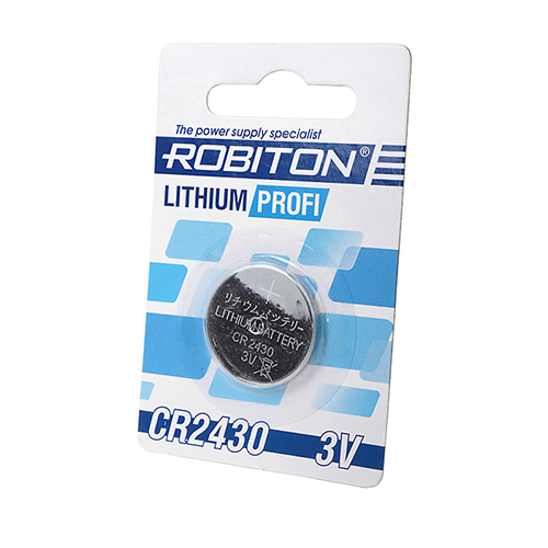 Батарейка Robiton CR2430 BL1