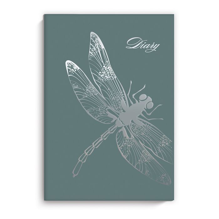 Ежедн нед А5 Diary Серебряная стрекоза 80л 53359 Ф+