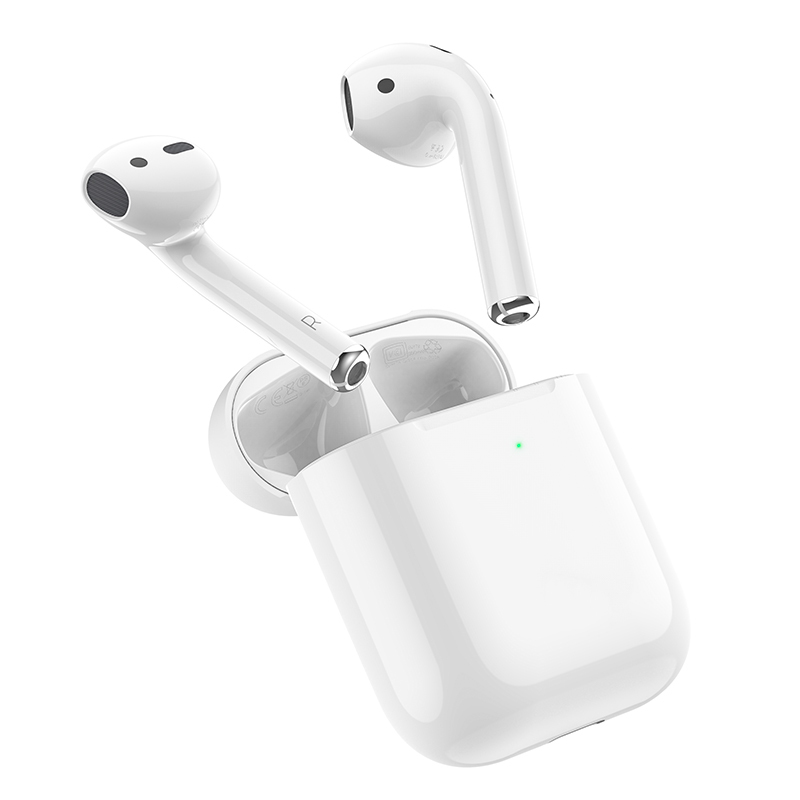 Гарнитура Bluetooth Borofone BW79, TWS, вкладыши, белый