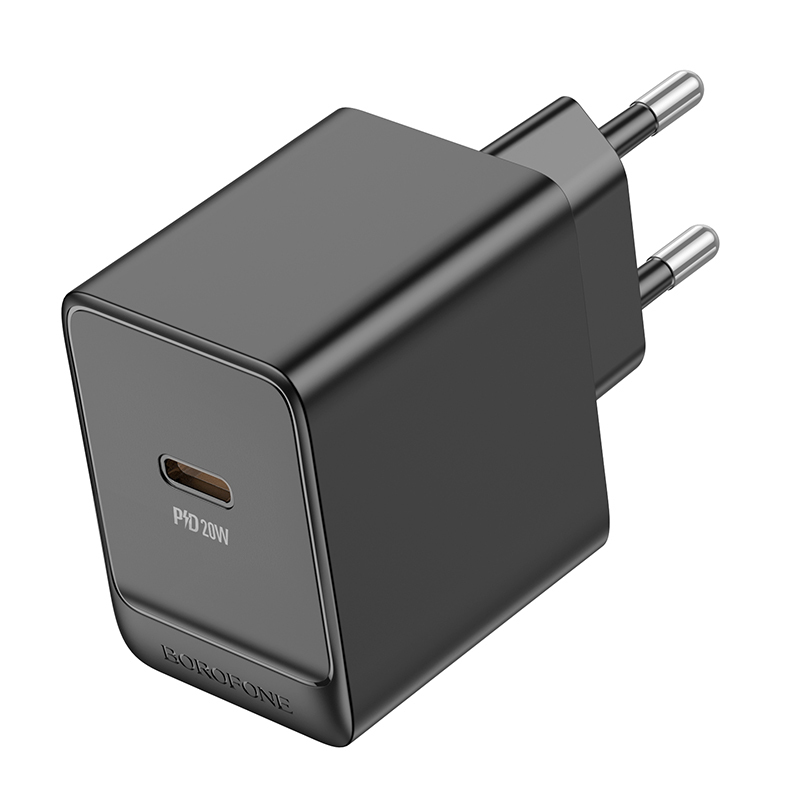 СЗУ BOROFONE BAS13A, 1Type-C, PD20W, 3А, черный