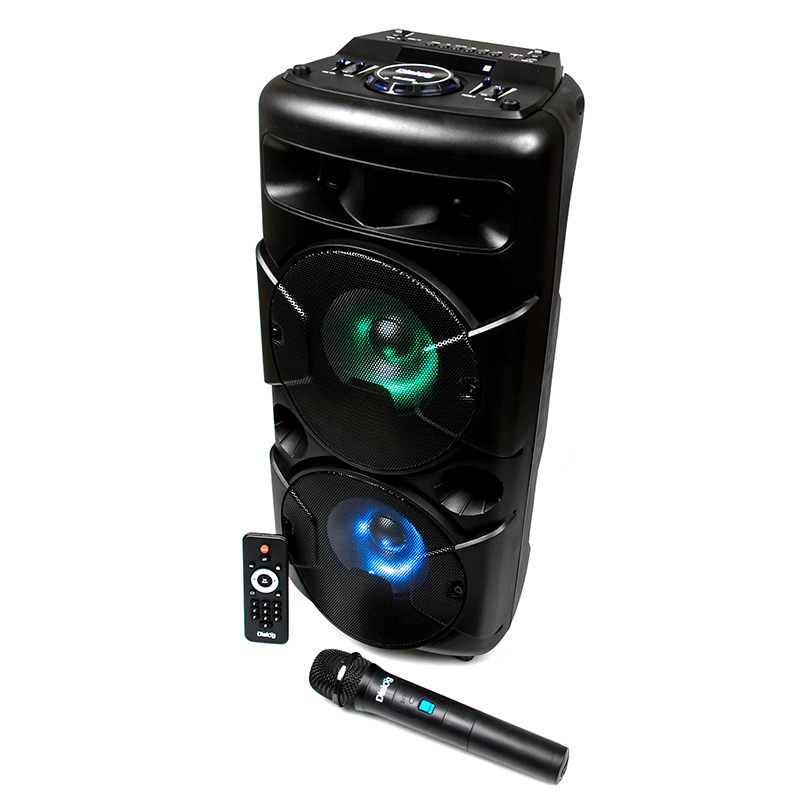 Колонка Dialog Oscar AO-20, 30W RMS, Karaoke, Bluetooth, FM+USB+SD, LED подсветка