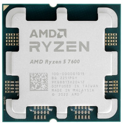Процессор AMD Ryzen 5 7600 3,8/5,1GHz, 6C/12T,32 Mb L3,DDR5-5200,GPU Radeon Graphics, TDP-65W, AM5,O