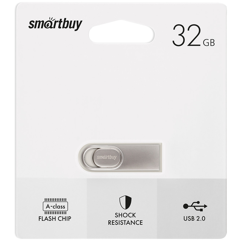 Накопитель USB 32Gb SmartBuy M3 Metal
