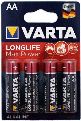 Батарейка Varta Longlife Max Power LR6 (AA) BL4 