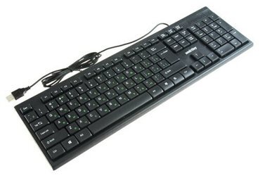 Клавиатура SmartBuy One 114, USB, мембран.,104кл., черный