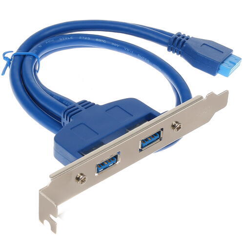 Выносная планка USB3.0 х 2 DEXP кабель 50см