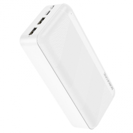 Аккумулятор внешний BOROFONE BJ27B 30000mAh белый