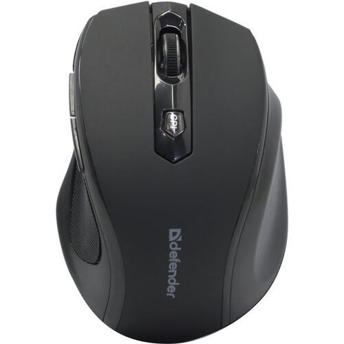 Мышь DEFENDER Ultra MM-315 беспроводная Black (черный.) 6 кнопок, 800-1600dpi