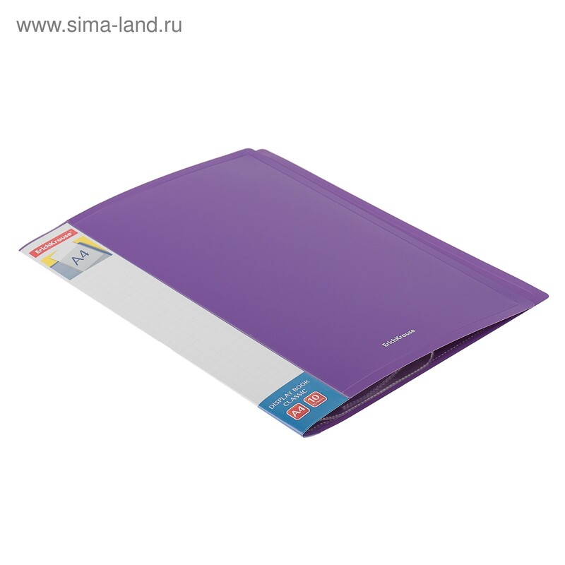 Папка 10 прозр.вклад E.K. Classic Plus
