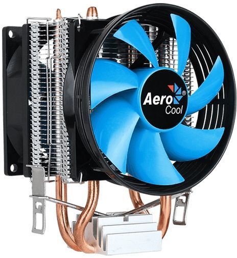 Устройство охлаждения(кулер) Aerocool Verkho 2 Dual 4-pin 15-25dB Al+Cu 120W (VERKHO 2 DUAL PWM) (So