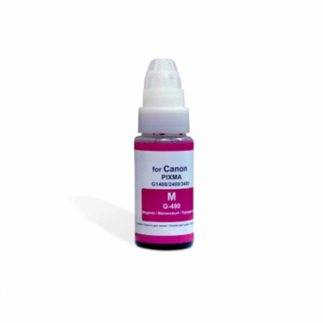 Чернила INKO GI-490 Magenta 70ml для Canon Pixma G1400, G2400, G3400, G4400, G1410, G2410, G3410, G4