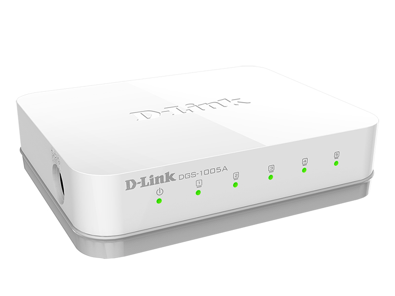 Коммутатор D-Link DES-1005С 5x10/100Base-TX, Small case, Unmanaged