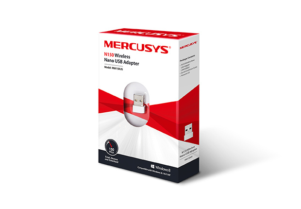 Адаптер беспроводной Mercusys MW150US USB 802.11n до 150Mbit/s