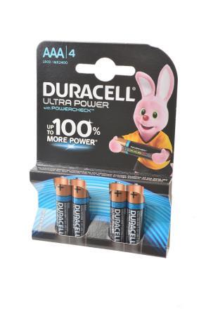 Батарейка Duracell LR03(ААА) Ultra Power 4BL (4/40)