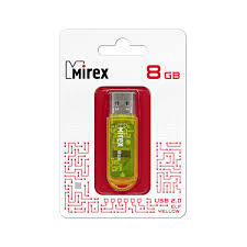 Накопитель USB 8Gb Mirex ELF Yellow