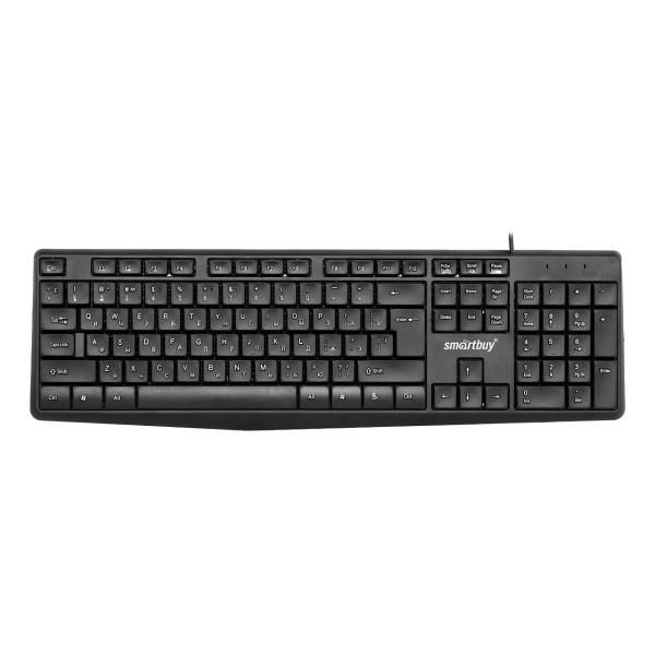 Клавиатура SmartBuy ONE 220, USB, мембран.,104кл., черный