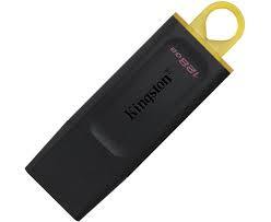 Накопитель USB 128Gb Kingston DT Exodia 3.0, черный/желтый