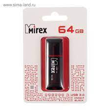 Накопитель USB 64Gb Mirex KNIGHT BLACK