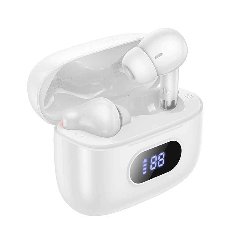 Гарнитура Bluetooth Hoco EQ2 Plus, TWS, внутриканальная, белый