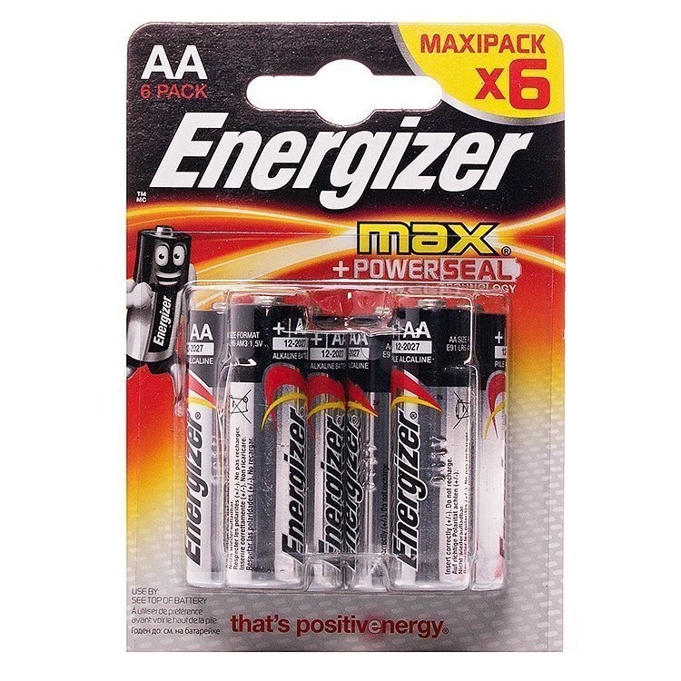 Батарейка Energizer Extra Heavy Duty LR6 (AA) BL6