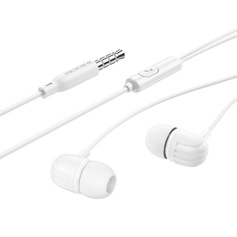 Гарнитура BOROFONE Earphone BM77 белый (пакет)