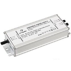 Блок питания метал,гермет корпус IP67, 12V/15А/180W. Вход 100-240 V, Размер 240х40х70 мм. для светод