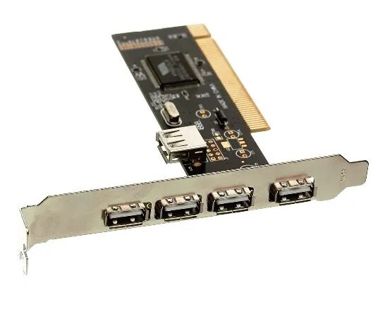 Контроллер USB2.0-PCI ExeGate EXE-352 4 USB-A