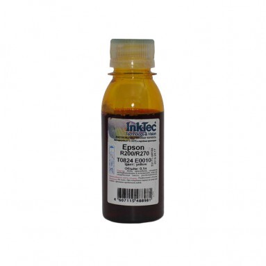 Чернила InkTec (E0010) для Epson К200/ К270 (T0824), Y, 0,1 л.