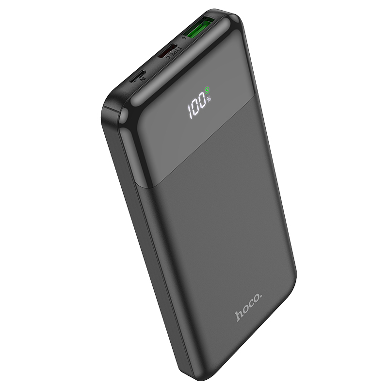 Аккумулятор внешний Hoco J102 10000mAh, PD20W+QC3.0, черный