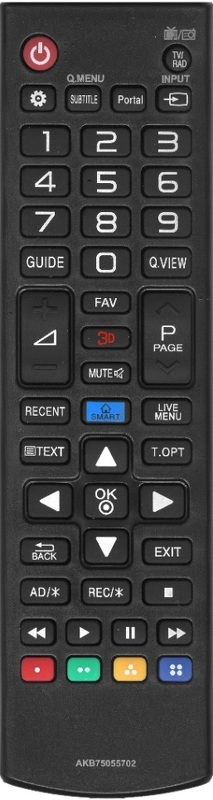 Пульт Huayu для LG AKB75055702 smart TV