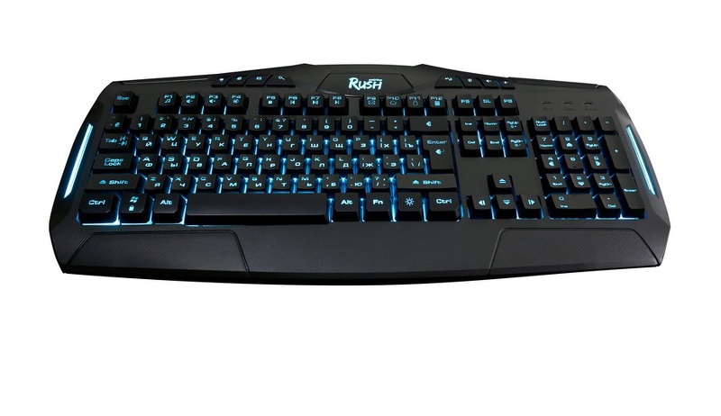 Клавиатура SmartBuy Rush Savage 311, USB, подсвет.,мембран.,104+8кл., черный
