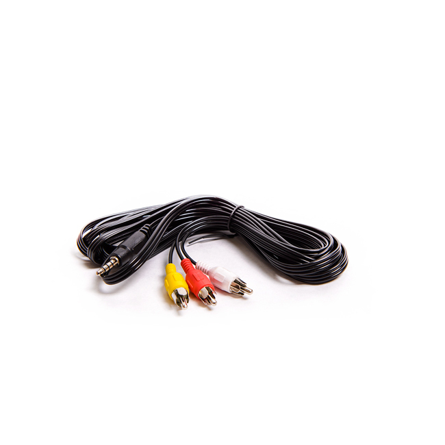 Кабель AUX 3.5мм - 3RCA (шт/шт) 1.5м Selenga черный