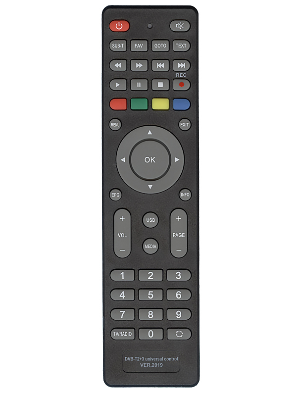 Пульт универсальный HUAYU для DVB-T2 +3TV