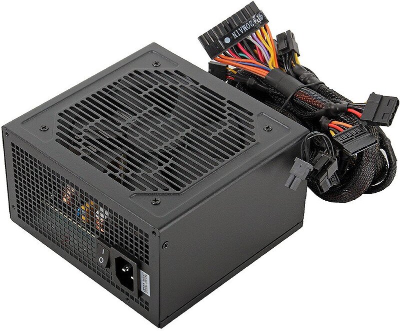 Блок питания Aerocool VX Plus 400W (ATX 2.3, 120mm fan, 24+4+4, 2xSATA, PCI-E)