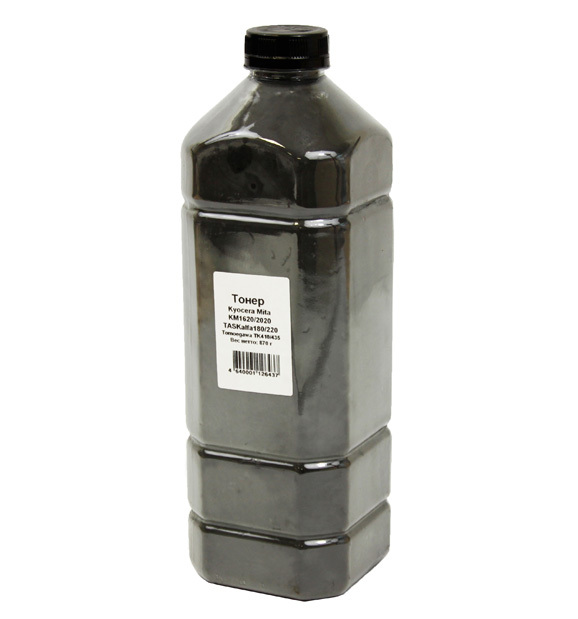 Тонер Tomoegawa для Kyocera KM-1620/2020/TASKalfa180/220 (TK-410/435), Bk, 870 г
