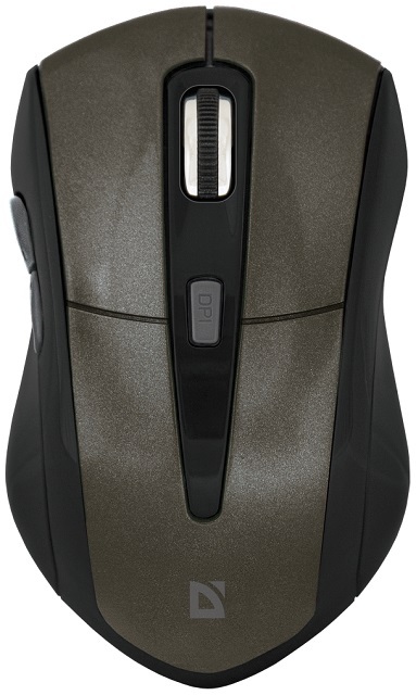 Мышь DEFENDER Accura MM-965 беспр. Brown (коричневый) 6 кнопки, 800-1600dpi