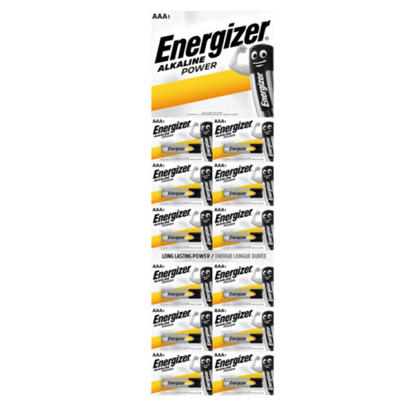 Батарейка Energizer Alkaline Power LR3 (ААA) 12BL (отрывные, за 1шт)