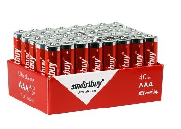 Батарейка Smartbuy LR03/40 bulk Ultra Alkaline(SBBA-3A40S) за 1шт
