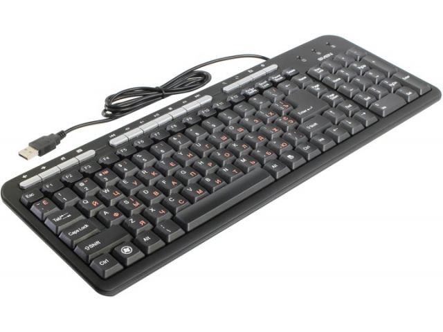 Клавиатура Sven 309M Standart, USB, чёрная