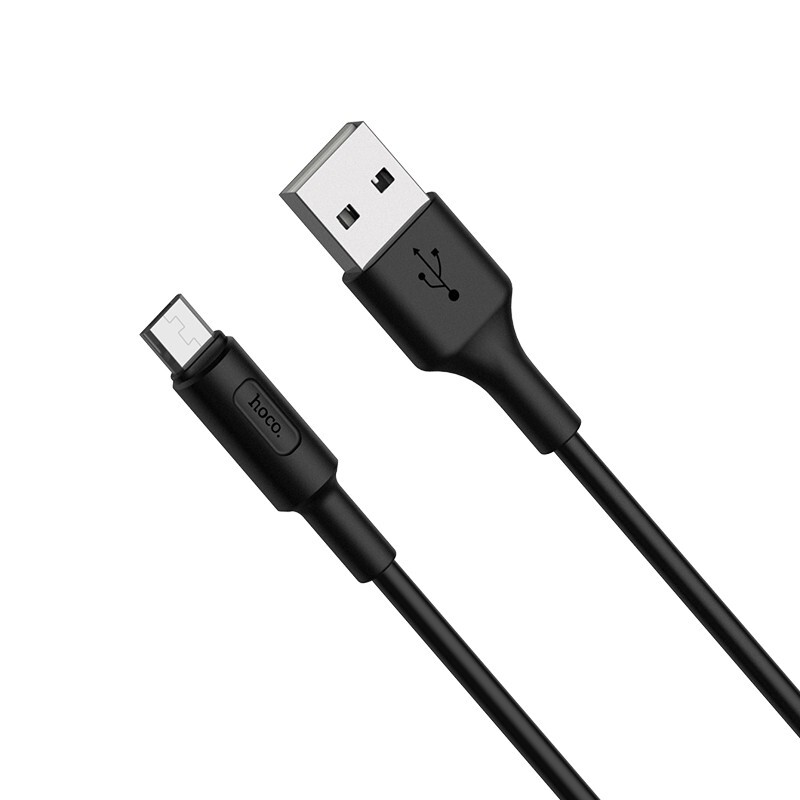 Кабель HOCO micro USB X25, 1 м, черный (80121)