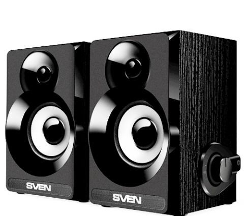 Акустическая система 2.0 SVEN SPS-517 черный 2х3 Вт