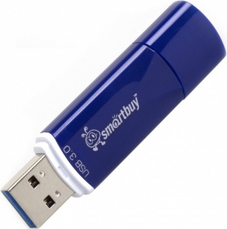 Накопитель USB 128Gb Smart Buy Crown (blue) 3.0