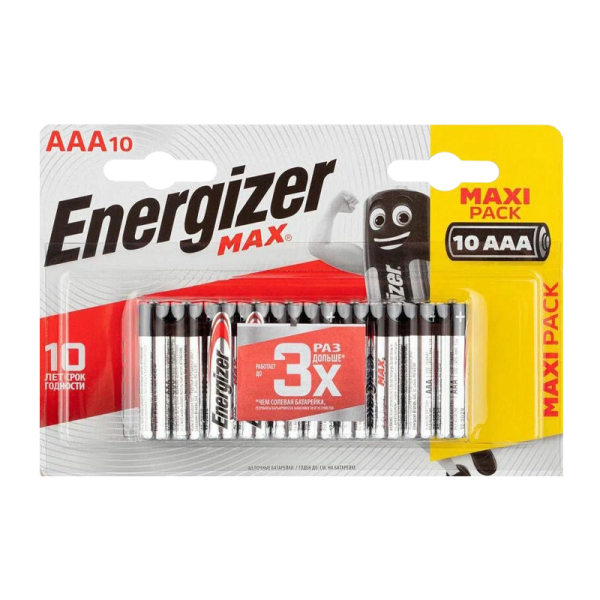 Батарейка Energizer Max LR03 (AAA) BL10
