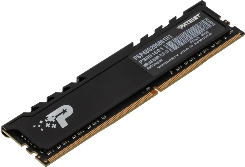 Память DIMM DDR4 8192Mb PC21300 2666MHz Patriot SL Premium [PSP48G266681H1]